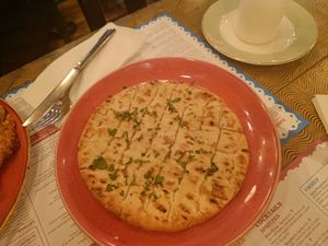 Garlic bread at Lounges - Tiempo Lounge in Sutton