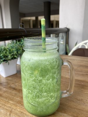 Go green smoothie  at Karma in Jaco
