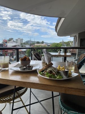 View from the patio at Karma in Jaco