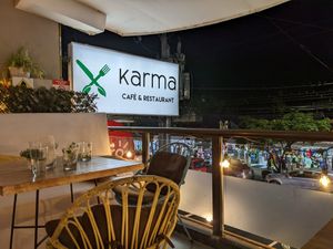 Balcony at Karma in Jaco