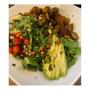 Karma salad at Karma in Jaco