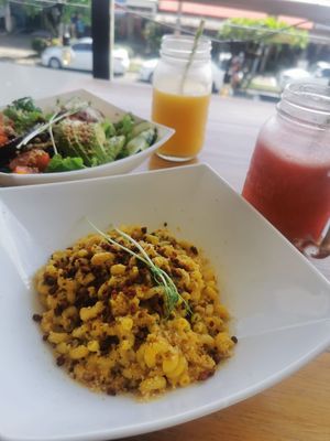 Mac'n'Cheese at Karma in Jaco