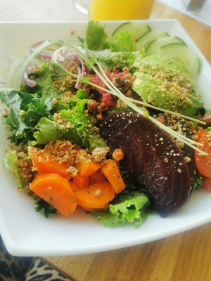 Buddha Bowl at Karma in Jaco