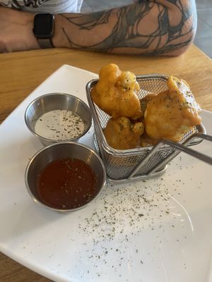 Cauliflower wings #Veganuary at Karma in Jaco