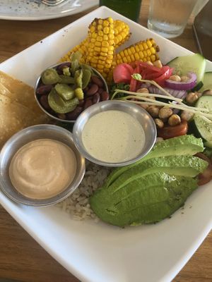 Taco Bowl #Veganuary at Karma in Jaco