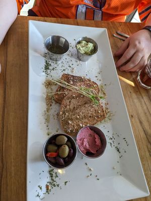 App plate at Karma in Jaco