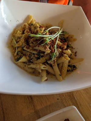 Pasta at Karma in Jaco