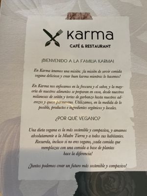 Descripción del restaurant  at Karma in Jaco