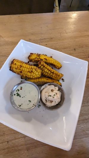 Corn ribs at Karma in Jaco