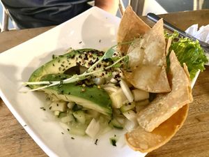 Ceviche  at Karma in Jaco