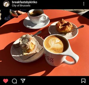 Just a breakfast at Buddy Buddy in Brussels