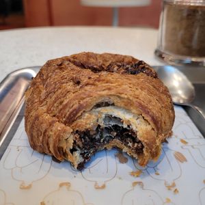 Hazelnut chocolate centre at Buddy Buddy in Brussels