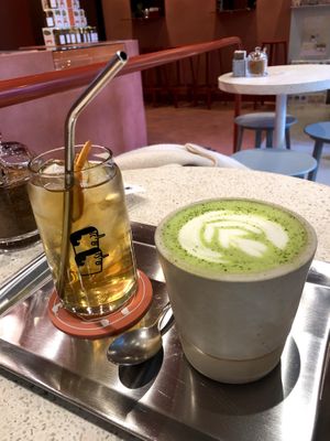 Ice Tea and Matcha Buddy   at Buddy Buddy in Brussels
