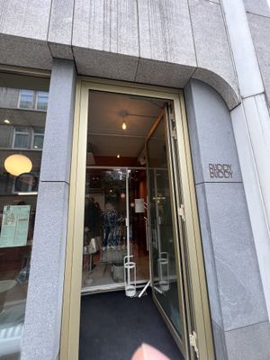 Entrance   at Buddy Buddy in Brussels