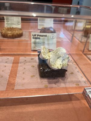 lil pound cake  at Buddy Buddy in Brussels