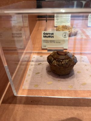 Carrot muffin   at Buddy Buddy in Brussels