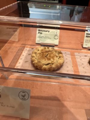 Savoury pie   at Buddy Buddy in Brussels