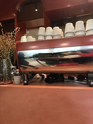 Coffee machine   at Buddy Buddy in Brussels