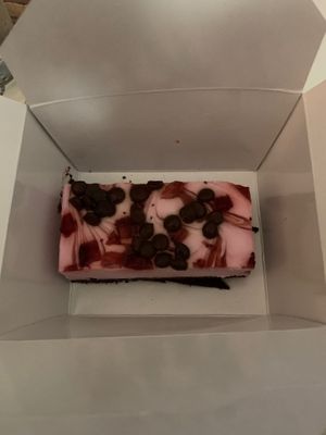 Strawberry cheesecake  at Hi! Bubble tea Patisserie in Gran Canaria