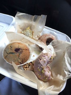 A variety would of goodies! at Back To Eden Bakery in Portland