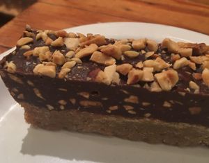 Peanut butter toffee bar at Back To Eden Bakery in Portland
