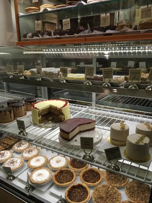 So many tasty choices! at Back To Eden Bakery in Portland