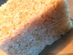 Rice krispy bar at Back To Eden Bakery in Portland