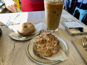 a treat in the afternoon at Back To Eden Bakery in Portland
