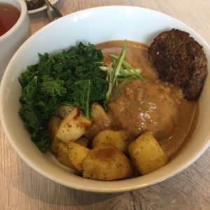 Biscuits & Gravy at Back To Eden Bakery in Portland