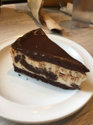Brownie cheesecake  at Back To Eden Bakery in Portland