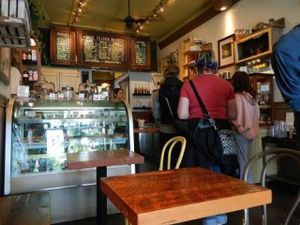 inside at Back To Eden Bakery in Portland