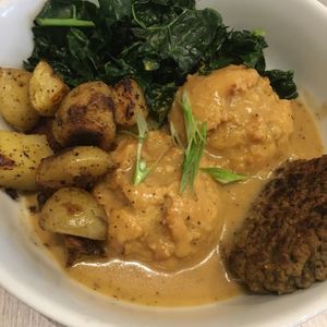 Biscuits and gravy  at Back To Eden Bakery in Portland