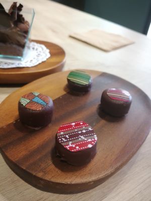 vegan bon bons at Benns Ethicoa in Cheras