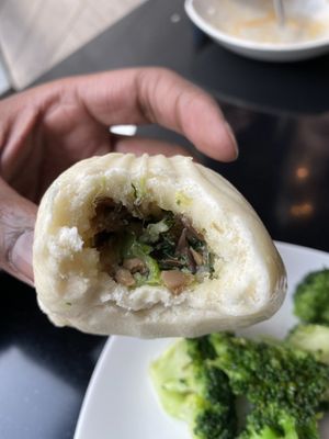 Vegan bun at Din Tai Fung - Pine St in Seattle