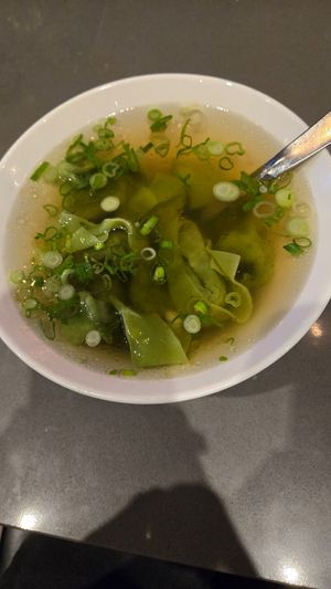 Vegan wanton soup at Din Tai Fung - Pine St in Seattle