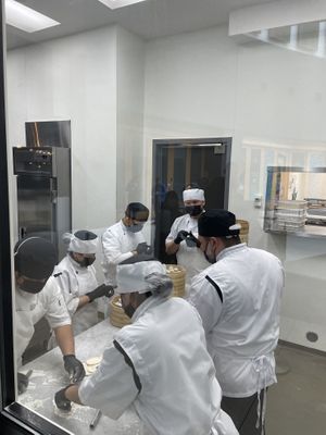 The dumpling crew  at Din Tai Fung - Pine St in Seattle