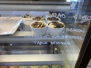 Vegan salad at The Island Grocer in Waiheke Island