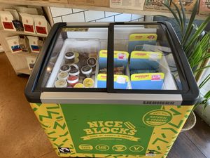 Vegan ice creams  at The Island Grocer in Waiheke Island