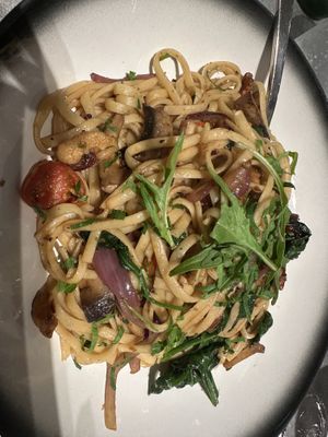 Linguine funghi   at Marina Lunga in Marrickville