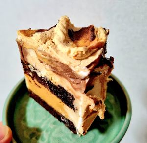 A piece of artisan ice cream  at AcheMi in Seoul