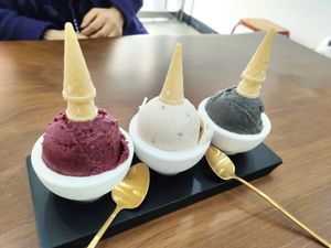 Sampler plate at AcheMi in Seoul