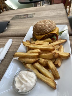 Vegan lunch menu  at The Spot Cafe in Roedovre