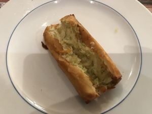 rollito primavera vegano at Tian Cheng in Tavernes Blanques