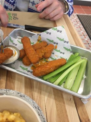 Buffalo wings at Veggie Grill by Next Level - W 23rd in New York City