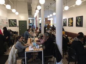 Inside of Veggie Grill at Veggie Grill by Next Level - W 23rd in New York City