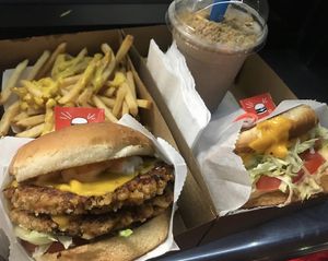 Fat kid time  at Burgerlords - Highland Park in Los Angeles