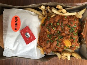 Cheese fries  at Burgerlords - Highland Park in Los Angeles