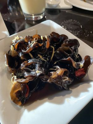 Woodear mushrooms  at Din Tai Fung - 46th St in Seattle