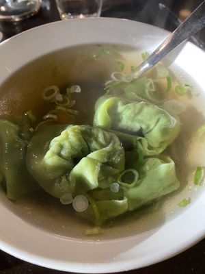 Wonton soup  at Din Tai Fung - 46th St in Seattle