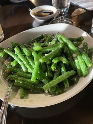 Green beans in garlic sauce  at Din Tai Fung - 46th St in Seattle